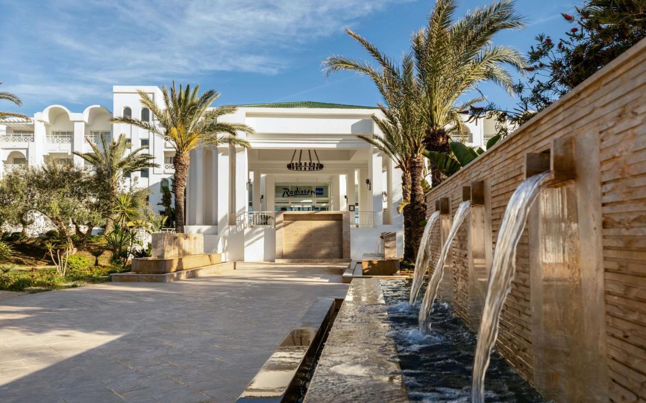 ラディソン ブル リゾート＆タラソ ハンマメット エクステリア 写真 The resort's entrance
